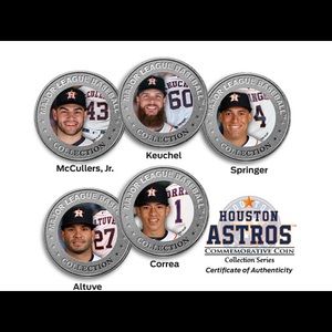 Astros collectible coins